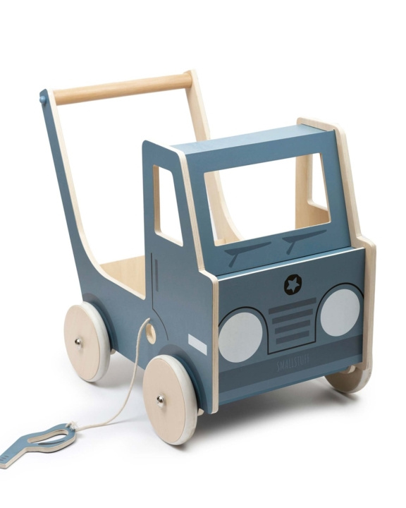 Smallstuff Loopwagen blauw in de groep SPEELGOED, KINDER- & BABYPRODUCTEN / Babyspeelgoed / Loopstoeltjes bij TP E-commerce Nordic AB (C91245)