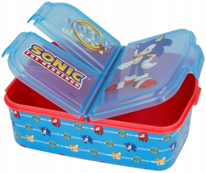 STOR Multifunctionele brooddoos - Sonic (088808735-40520) in de groep SPEELGOED, KINDER- & BABYPRODUCTEN / Eten & Drinken / Kinderservies bij TP E-commerce Nordic AB (C91285)