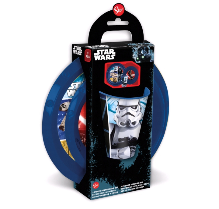 STOR Lunchpakket voor kinderen - Star Wars (088808713-82400) in de groep SPEELGOED, KINDER- & BABYPRODUCTEN / Eten & Drinken / Kinderservies bij TP E-commerce Nordic AB (C91310)