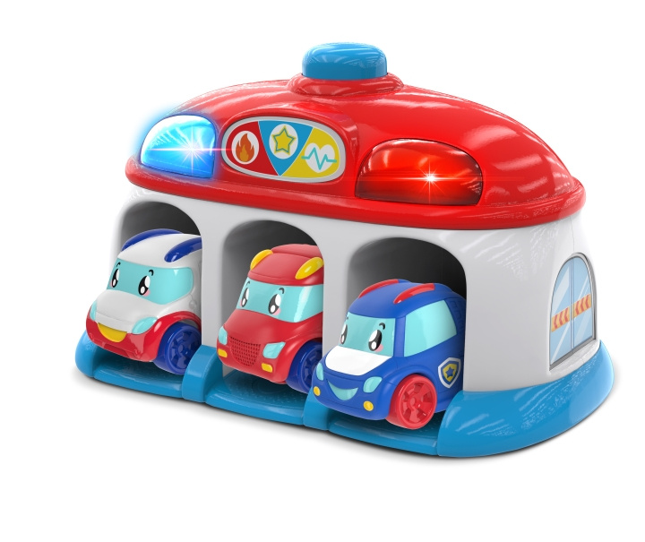 Teamsterz Tiny Teamsterz - Tumblers Lanceer Garage (1417571) in de groep SPEELGOED, KINDER- & BABYPRODUCTEN / Speelgoed / Speelgoedauto\'s bij TP E-commerce Nordic AB (C91347)