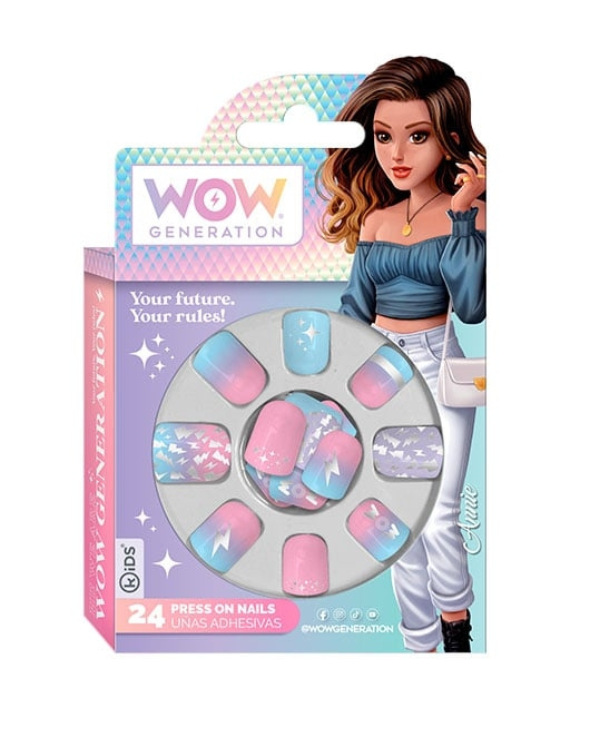 WOW Generation Set van 24 zelfklevende nagels (WOW00019-314-CDU) in de groep SPEELGOED, KINDER- & BABYPRODUCTEN / Speelgoed / Ambachten bij TP E-commerce Nordic AB (C91370)