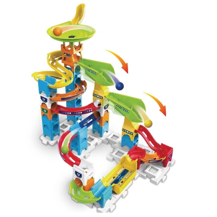 VTech Marble Rush Double Drop Set, 47 delig (950-529632) in de groep SPEELGOED, KINDER- & BABYPRODUCTEN / Speelgoed / Experimenteren en doe-het-zelf bij TP E-commerce Nordic AB (C91427)