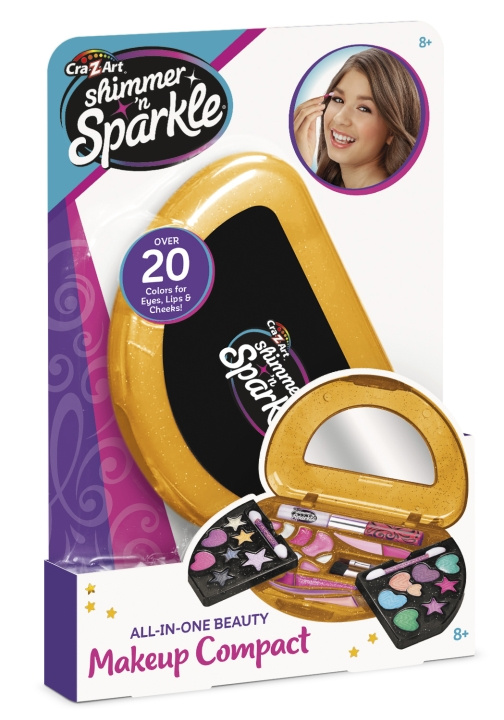 Shimmer n Sparkle ALLES IN ÉÉN BEAUTY COMPACT (17906) in de groep BEAUTY & HEALTH / Makeup / Tools & Make-up set / Make-up set bij TP E-commerce Nordic AB (C91447)