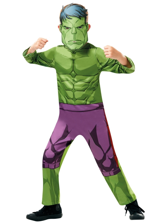 Rubies Marvel Kostuum - De Hulk (128 cm) in de groep SPEELGOED, KINDER- & BABYPRODUCTEN / Speelgoed / Gemaskered kostuums bij TP E-commerce Nordic AB (C91449)