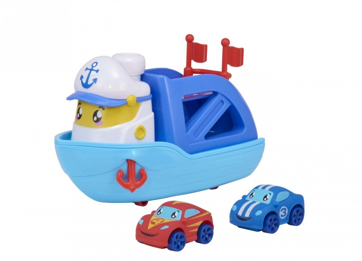 Teamsterz Kleine Teamsterz - Veerboot + 2 auto\'s (1417444) in de groep SPEELGOED, KINDER- & BABYPRODUCTEN / Speelgoed / Speelgoedauto\'s bij TP E-commerce Nordic AB (C91457)