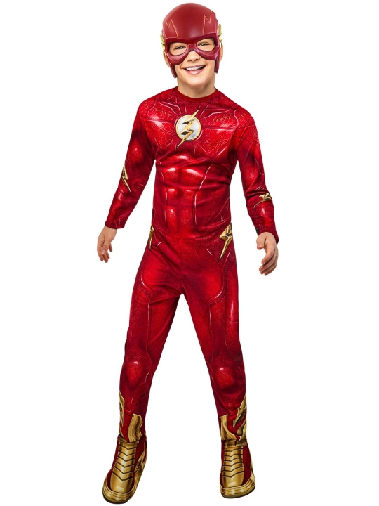 Rubies DC Comics-kostuum - The Flash (134-140 cm) in de groep SPEELGOED, KINDER- & BABYPRODUCTEN / Speelgoed / Gemaskered kostuums bij TP E-commerce Nordic AB (C91464)