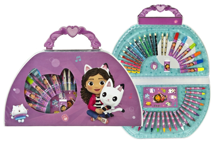 Undercover Kleurkoffer - Gabby\'s Dollhouse (6600000037) in de groep SPEELGOED, KINDER- & BABYPRODUCTEN / Speelgoed / Tekenen & Tellen bij TP E-commerce Nordic AB (C91487)