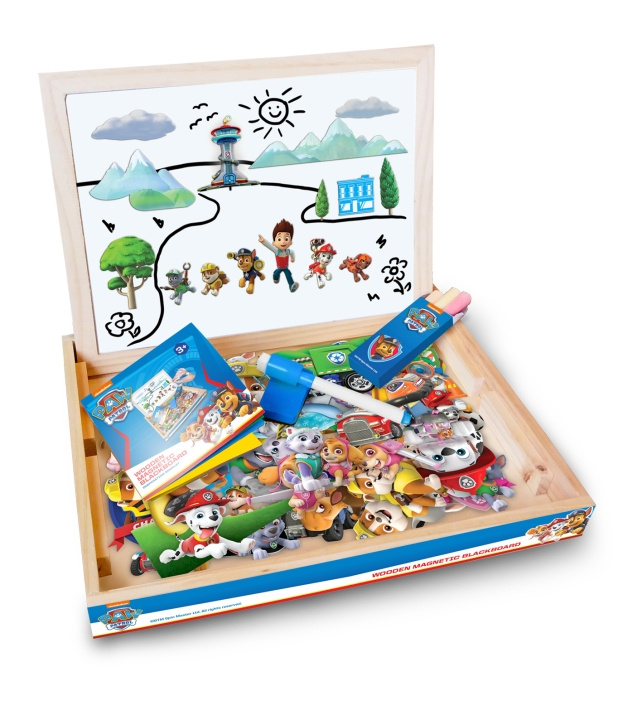 Paw Patrol Houten magnetisch schoolbord (32254) in de groep SPEELGOED, KINDER- & BABYPRODUCTEN / Speelgoed / Tekenen & Tellen bij TP E-commerce Nordic AB (C91510)