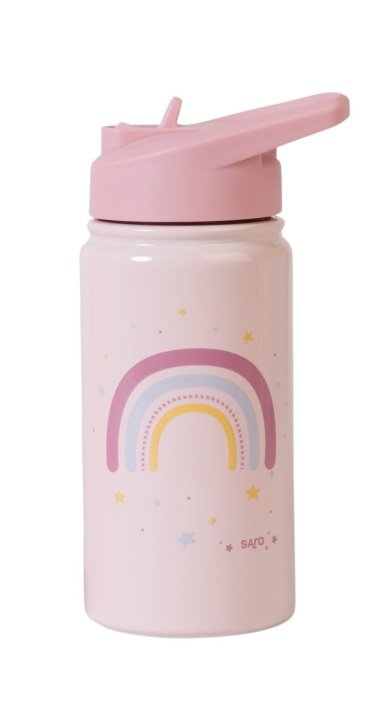 SARO Baby Thermosfles met rietje Roze 350 ml (SAO74502) in de groep SPORT, VRIJE TIJD & HOBBY / Buitenrecreatie / Thermosflessen & Waterflessen bij TP E-commerce Nordic AB (C91514)