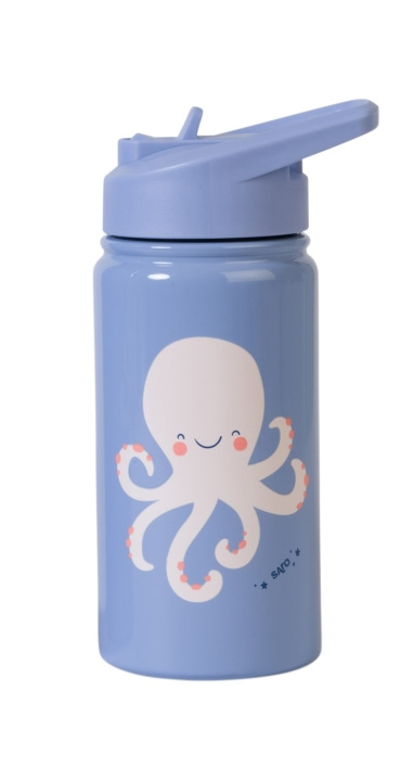 SARO Baby Thermosfles met rietje Blauw 350 ml (SAO74503) in de groep SPORT, VRIJE TIJD & HOBBY / Buitenrecreatie / Thermosflessen & Waterflessen bij TP E-commerce Nordic AB (C91515)