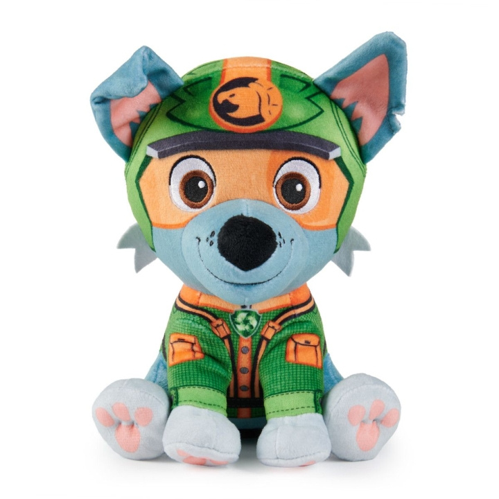 Paw Patrol Jungle Basis Pluche 20 cm - Rocky in de groep SPEELGOED, KINDER- & BABYPRODUCTEN / Babyspeelgoed / Knuffels bij TP E-commerce Nordic AB (C91527)