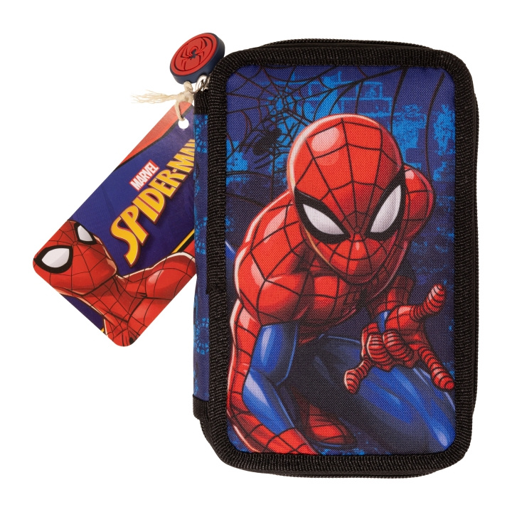 Spider-Man Dubbele etui met inhoud (017808516) in de groep SPEELGOED, KINDER- & BABYPRODUCTEN / Speelgoed / Tekenen & Tellen bij TP E-commerce Nordic AB (C91537)