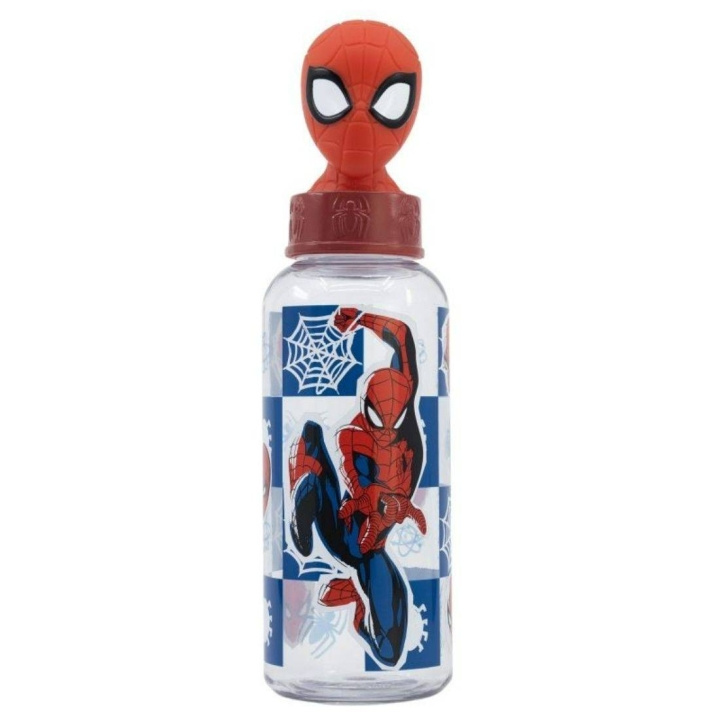 STOR Waterfles met/3D beeldje 560 ml - Spider-Man (088808723-74859) in de groep SPEELGOED, KINDER- & BABYPRODUCTEN / Eten & Drinken / Babyflessen & Accessoires bij TP E-commerce Nordic AB (C91581)