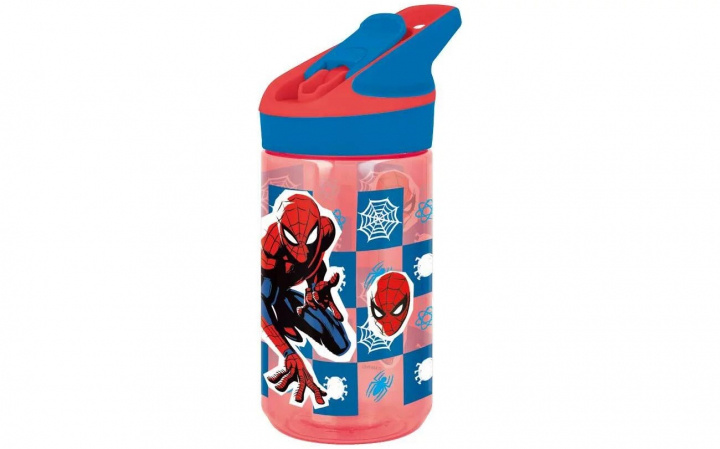 STOR Waterfles 480ml - Spider-Man (088808724-74796) in de groep SPEELGOED, KINDER- & BABYPRODUCTEN / Eten & Drinken / Babyflessen & Accessoires bij TP E-commerce Nordic AB (C91585)