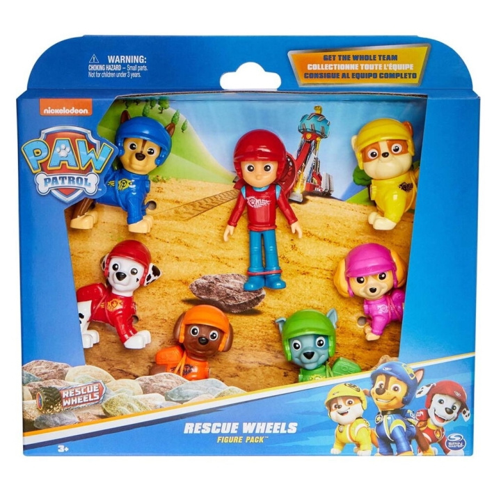 Paw Patrol Rescue Wheels Giftpack 7 Pack (6070443) in de groep SPEELGOED, KINDER- & BABYPRODUCTEN / Speelgoed / Figuren, Miniaturen & accessoires bij TP E-commerce Nordic AB (C91597)