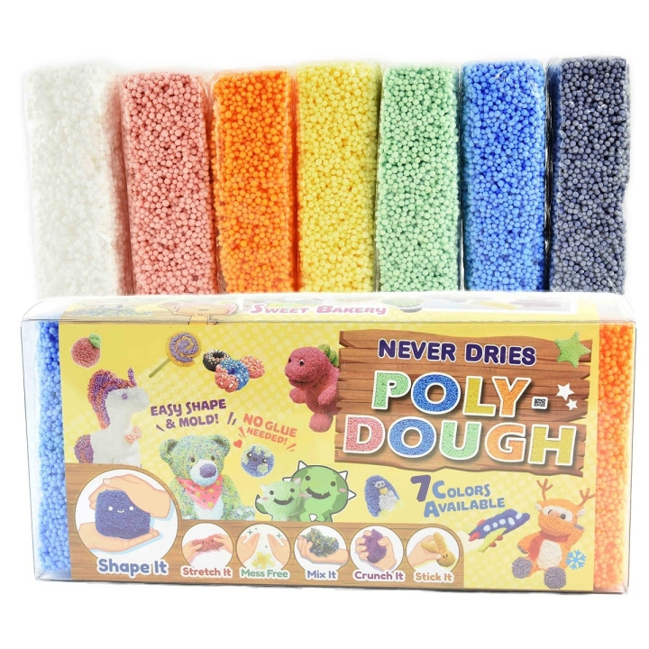 Robetoy Poly Deeg Nooit Droog Doe-Het-Zelf (29381) in de groep SPEELGOED, KINDER- & BABYPRODUCTEN / Speelgoed / Speelklei, speelzand en accessoires bij TP E-commerce Nordic AB (C91636)