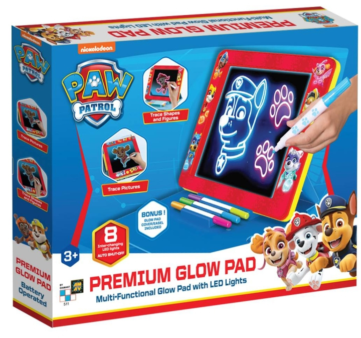 Paw Patrol Tekenbord - Premium Glow Pad (AM-5119) in de groep SPEELGOED, KINDER- & BABYPRODUCTEN / Speelgoed / Tekenen & Tellen bij TP E-commerce Nordic AB (C91661)