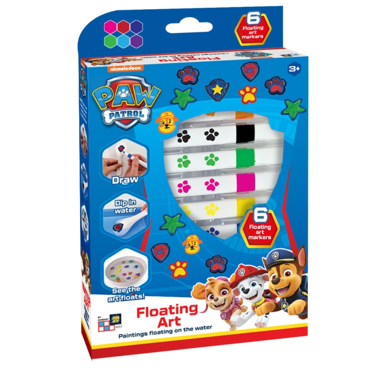 Paw Patrol Maak unieke kunstwerken - Drijvende kunst (AM-8057) in de groep SPEELGOED, KINDER- & BABYPRODUCTEN / Speelgoed / Ambachten bij TP E-commerce Nordic AB (C91664)