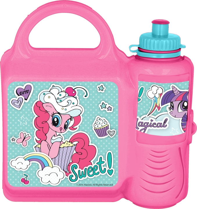 MY LITTLE PONY MY LITTLE PONY Stor - Lunchbox & Waterfles - (80572) in de groep SPEELGOED, KINDER- & BABYPRODUCTEN / Eten & Drinken / Babyflessen & Accessoires bij TP E-commerce Nordic AB (C91671)