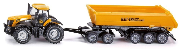 SIKU 1:87 Jcb met dolly en kipbak (313-1858) in de groep SPEELGOED, KINDER- & BABYPRODUCTEN / Speelgoed / Speelgoedauto\'s bij TP E-commerce Nordic AB (C91682)