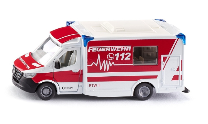 SIKU 1:50 Ambulance Mercedes (313-2115) in de groep SPEELGOED, KINDER- & BABYPRODUCTEN / Speelgoed / Speelgoedauto\'s bij TP E-commerce Nordic AB (C91683)