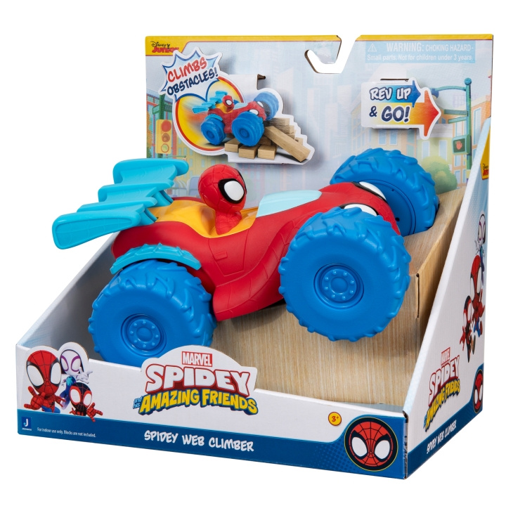 Spidey Webklimmer (SNF0244) in de groep SPEELGOED, KINDER- & BABYPRODUCTEN / Speelgoed / Speelgoedauto\'s bij TP E-commerce Nordic AB (C91697)