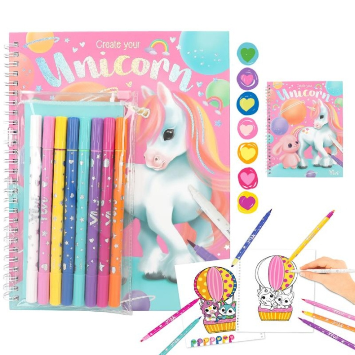 Ylvi & the Minimoomis Ylvi - Kleurboek met pennenset ( 0412930 ) in de groep SPEELGOED, KINDER- & BABYPRODUCTEN / Speelgoed / Tekenen & Tellen bij TP E-commerce Nordic AB (C91739)