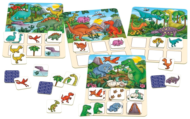 Orchard Toys Dinosaurus Lotto (600036) in de groep SPEELGOED, KINDER- & BABYPRODUCTEN / Spelletje / Bordspellen bij TP E-commerce Nordic AB (C91742)