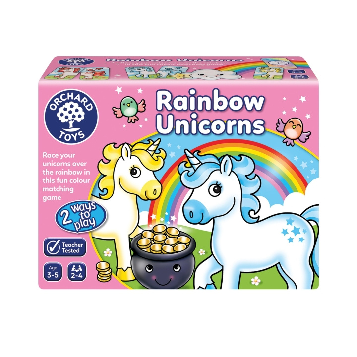 Orchard Toys Regenboog Eenhoorns Spel (600095) in de groep SPEELGOED, KINDER- & BABYPRODUCTEN / Spelletje / Bordspellen bij TP E-commerce Nordic AB (C91743)