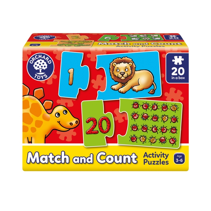 Orchard Toys Puzzel Matchen & Tellen (600219) in de groep SPEELGOED, KINDER- & BABYPRODUCTEN / Speelgoed / Kinderpuzzel bij TP E-commerce Nordic AB (C91746)