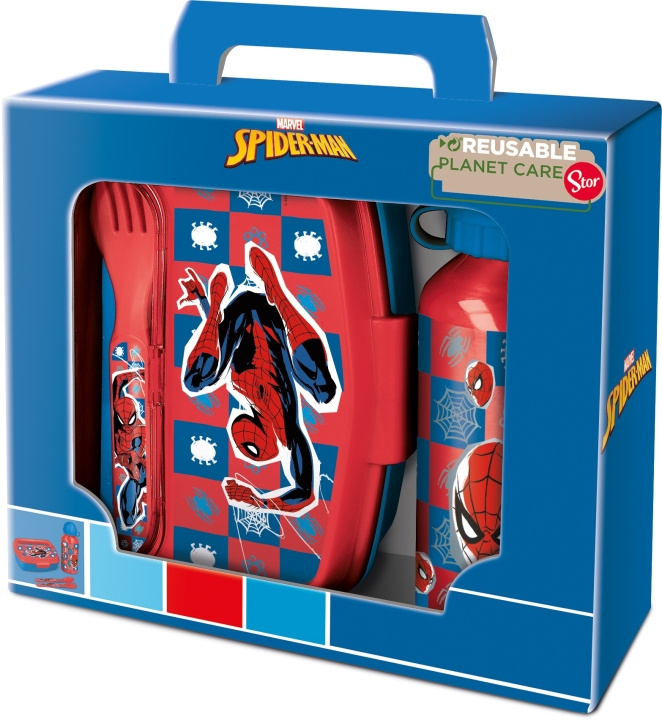 STOR Lunchpakket - Spiderman (088808704-74763) in de groep SPEELGOED, KINDER- & BABYPRODUCTEN / Eten & Drinken / Kinderservies bij TP E-commerce Nordic AB (C91755)