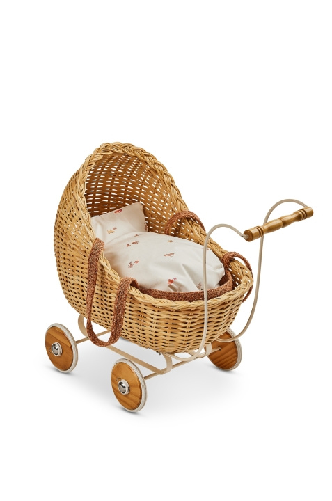 Smallstuff Poppenwagen - Natuur (51001-05) in de groep SPEELGOED, KINDER- & BABYPRODUCTEN / Speelgoed / Docks & Accessoires bij TP E-commerce Nordic AB (C91786)