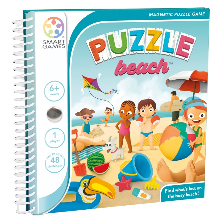 Smart Games SmartGames - Magnetische Reizen - Puzzel Strand (Noords) (SG2327) in de groep SPEELGOED, KINDER- & BABYPRODUCTEN / Speelgoed / Kinderpuzzel bij TP E-commerce Nordic AB (C91824)