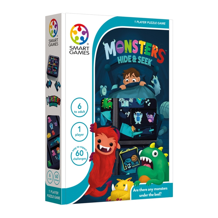 Smart Games Smartgames - Verstoppertje Monsters (Scandinavisch) (SG2407) in de groep SPEELGOED, KINDER- & BABYPRODUCTEN / Spelletje / Bordspellen bij TP E-commerce Nordic AB (C91848)