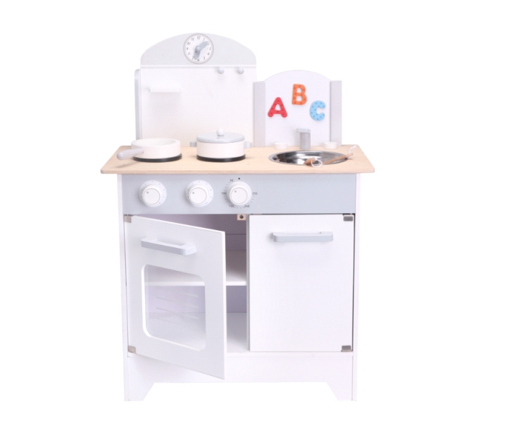 Small Wood Speelkeuken - Grijs (L40193) in de groep SPEELGOED, KINDER- & BABYPRODUCTEN / Speelgoed / Speelset bij TP E-commerce Nordic AB (C91893)