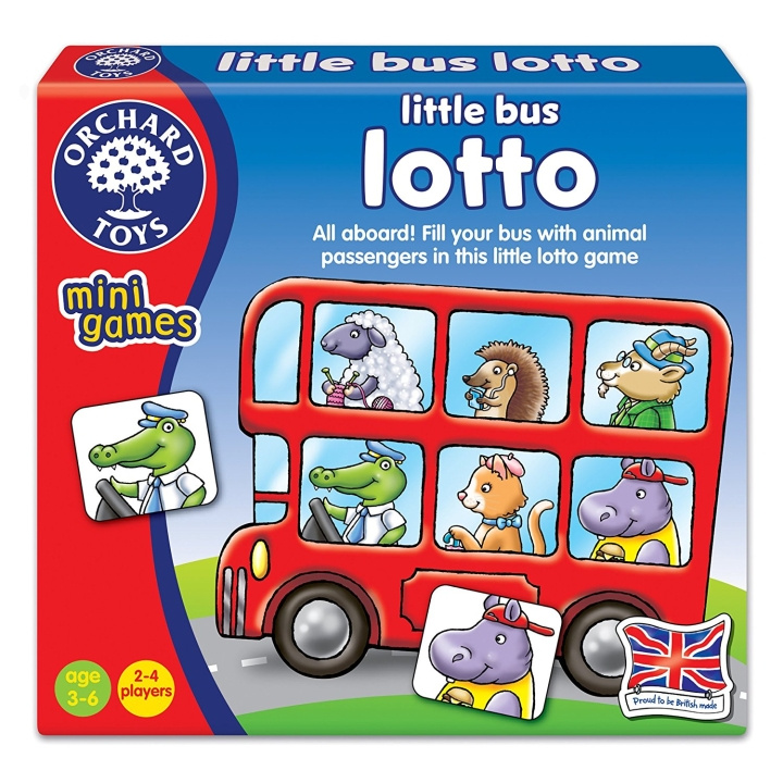 Orchard Toys Kleine Bus Lotto (600355) in de groep SPEELGOED, KINDER- & BABYPRODUCTEN / Spelletje / Bordspellen bij TP E-commerce Nordic AB (C91904)