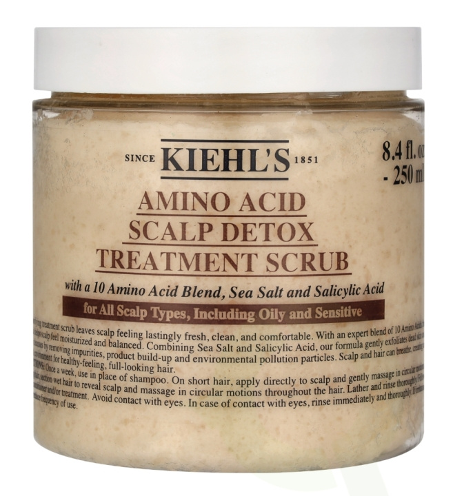 Kiehl\'s Amino Acid Scalp Detox Treatment Scrub 250 ml in de groep BEAUTY & HEALTH / Haar & Styling / Haarverzorging / Shampoo bij TP E-commerce Nordic AB (C91955)