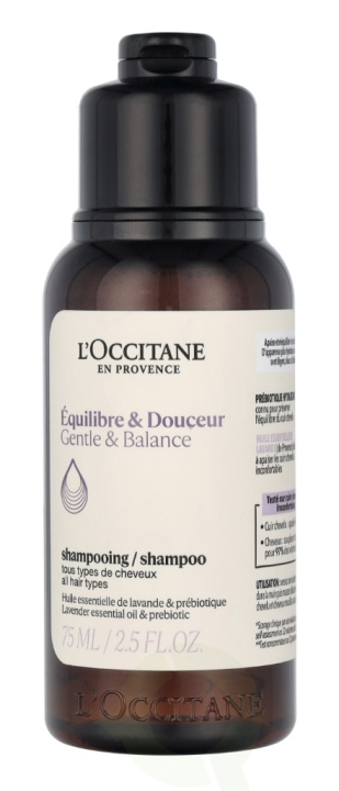 L\'Occitane Gentle & Balance Shampoo 75 ml All Hair Types in de groep BEAUTY & HEALTH / Haar & Styling / Haarverzorging / Shampoo bij TP E-commerce Nordic AB (C91976)