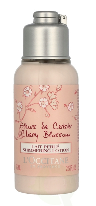 L\'Occitane Cherry Blossom Shimmering Lotion 75 ml in de groep BEAUTY & HEALTH / Huidsverzorging / Lichaamsverzorging / Body lotion bij TP E-commerce Nordic AB (C91978)