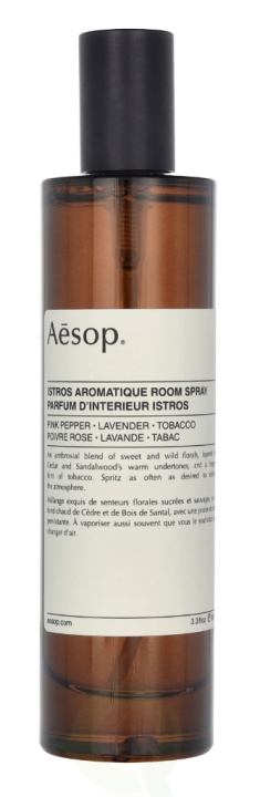 AESOP Istros Aromatique Room Spray 100 ml in de groep BEAUTY & HEALTH / Geuren & Parfum / Overige geuren / Flessen bij TP E-commerce Nordic AB (C92024)