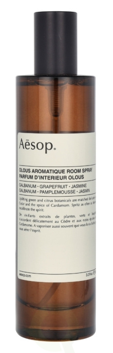 AESOP Olous Aromatique Room Spray 100 ml in de groep BEAUTY & HEALTH / Geuren & Parfum / Overige geuren / Flessen bij TP E-commerce Nordic AB (C92025)