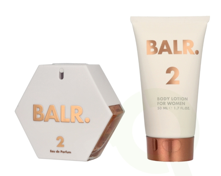 Balr. 2 FOR WOMEN Giftset 80 ml Edp Spray 30ml/Body Lotion 50ml in de groep BEAUTY & HEALTH / Cadeausets / Cadeausets voor haar bij TP E-commerce Nordic AB (C92033)