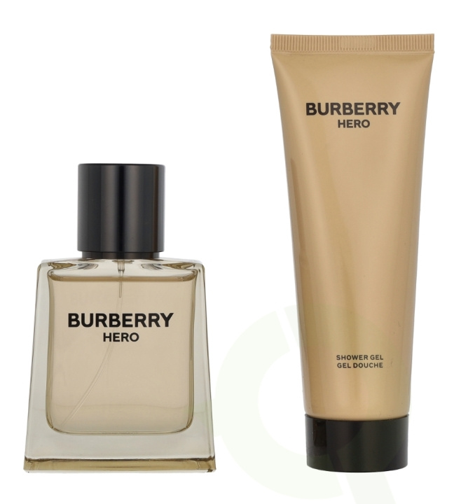 Burberry Hero Giftset 125 ml Edt Spray 50ml/Shower Gel 75ml in de groep BEAUTY & HEALTH / Cadeausets / Cadeausets voor hem bij TP E-commerce Nordic AB (C92055)