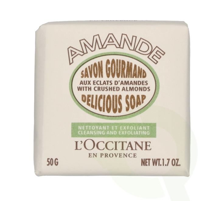 L\'Occitane Almond Delicious Soap 50 g in de groep BEAUTY & HEALTH / Huidsverzorging / Lichaamsverzorging / Geurende zeep bij TP E-commerce Nordic AB (C92065)