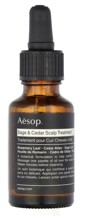 AESOP Sage & Cedar Scalp Treatment 25 ml in de groep BEAUTY & HEALTH / Haar & Styling / Haarverzorging / Haarmasker bij TP E-commerce Nordic AB (C92074)