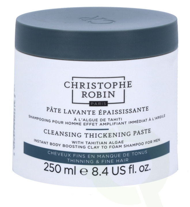 Christophe Robin Cleansing Thickening Paste 250 ml With Tahitian Algae in de groep BEAUTY & HEALTH / Haar & Styling / Haarverzorging / Shampoo bij TP E-commerce Nordic AB (C92114)