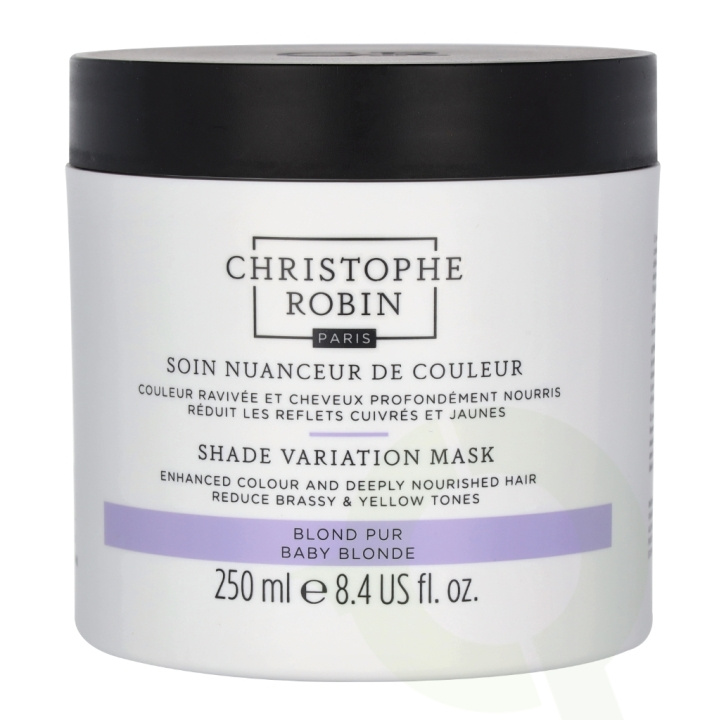 Christophe Robin Shade Variation Mask 250 ml Baby Blonde in de groep BEAUTY & HEALTH / Haar & Styling / Haarverzorging / Haarmasker bij TP E-commerce Nordic AB (C92116)