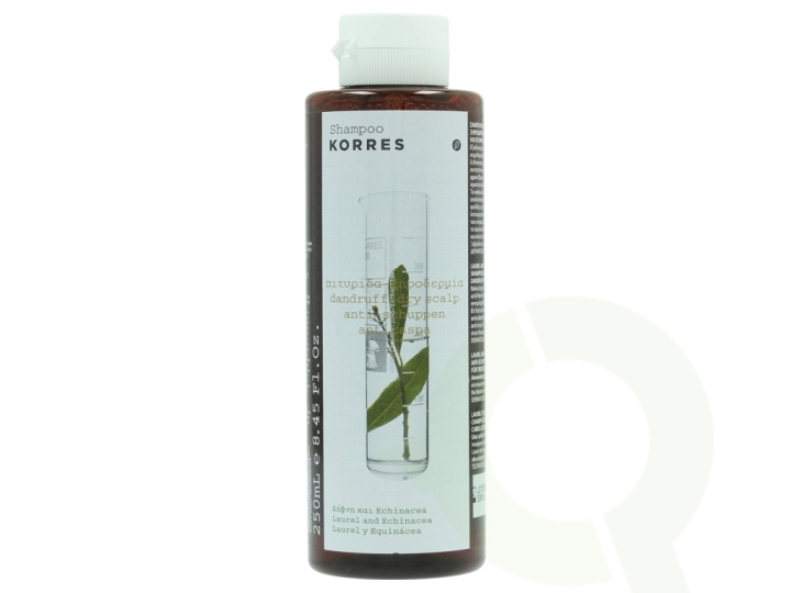 Korres Shampoo 250 ml Laurel And Echinacea - Dandruff Dry Scalp in de groep BEAUTY & HEALTH / Haar & Styling / Haarverzorging / Shampoo bij TP E-commerce Nordic AB (C92147)