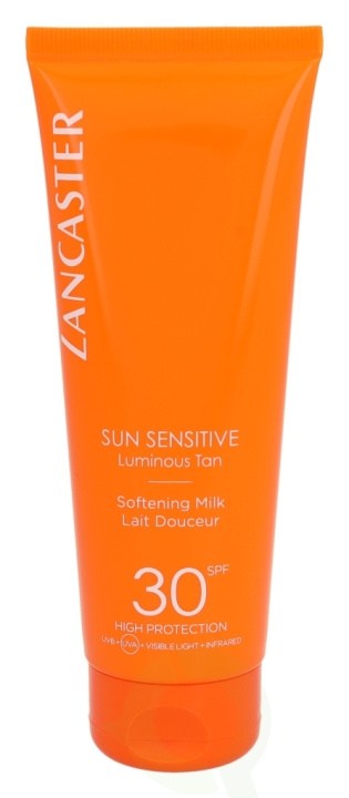 Lancaster Sun Sensitive Softening Milk SPF30 125 ml in de groep BEAUTY & HEALTH / Huidsverzorging / Zonnebank / Zonnebescherming bij TP E-commerce Nordic AB (C92151)