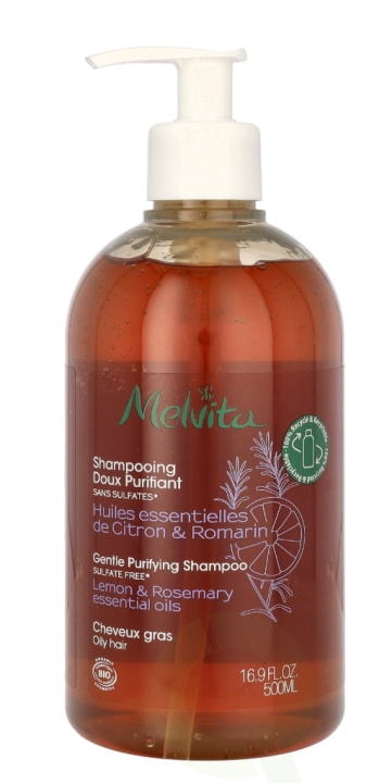 Melvita Gentle Purifying Shampoo 500 ml Oily Hair in de groep BEAUTY & HEALTH / Haar & Styling / Haarverzorging / Shampoo bij TP E-commerce Nordic AB (C92157)